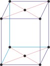 Monoclinic base-centered lattice
