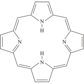 Structure of porphyrin